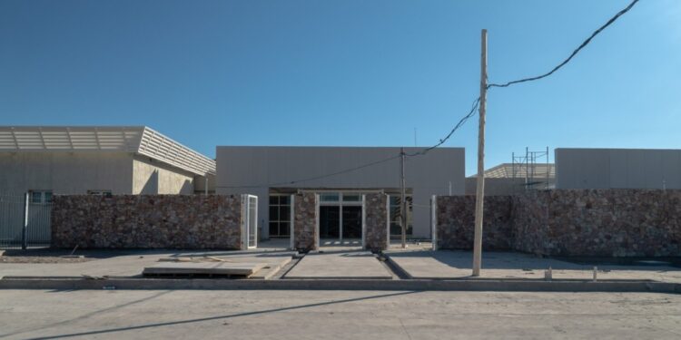 El nuevo Hospital de Angaco entró en la etapa final de su ejecución