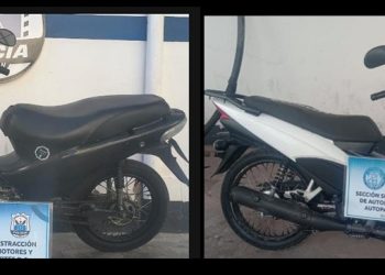 Recuperan dos motocicletas robadas en operativos en Capital y Pocito