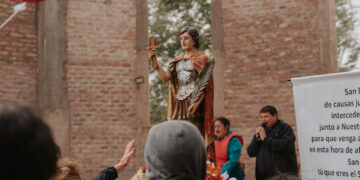 Masiva muestra de fe en Bermejo con apoyo clave del Gobierno de San Juan