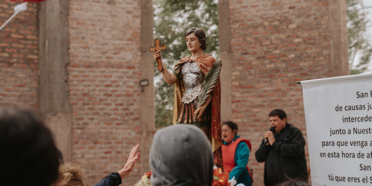 Masiva muestra de fe en Bermejo con apoyo clave del Gobierno de San Juan
