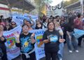 Daniela Rodríguez acompañó la marcha universitaria en defensa de la educación pública
