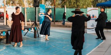 Rawson celebró el Bibliotour Patrio con música, danzas y actividades