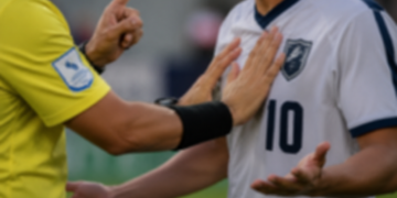 Denuncian a un polémico árbitro por pegarle a un jugador en pleno partido