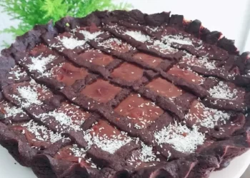 La pastafrola de chocolate y dulce de leche que es furor