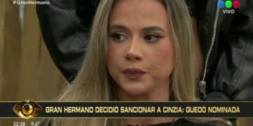 Escándalo en Gran Hermano: castigaron a Cinzia por desobedecer las reglas de la casa