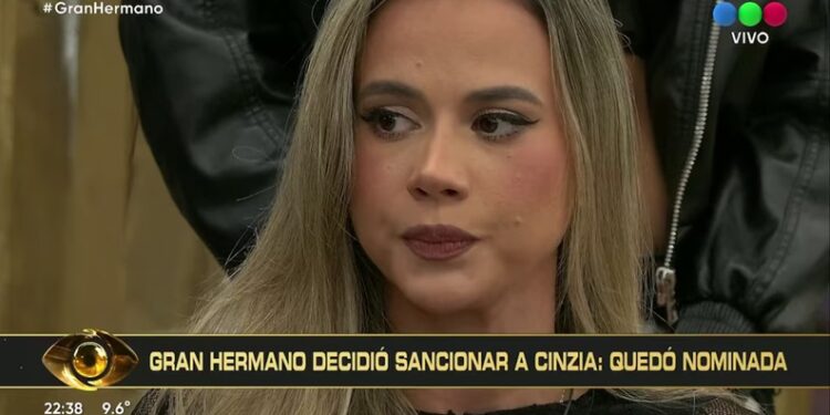 Escándalo en Gran Hermano: castigaron a Cinzia por desobedecer las reglas de la casa
