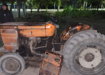Rivadavia: abandonan moto y partes de bicicletas al ver a la Policía