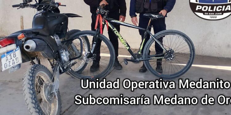 Detienen a un hombre con una bicicleta robada en Médano de Oro