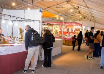 Por el viento Zonda, suspenden la Feria Internacional de las Artesanías