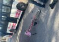 Una ciclista quedó internada tras ser atropellada por un colectivo