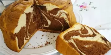 Bizcochuelo marmolado sin azúcar ni harina: la receta fácil y saludable furor