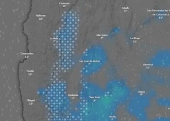 Alarma en San Juan: llega el día más frío del 2026 con lluvias, viento y nieve
