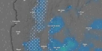 Alarma en San Juan: llega el día más frío del 2026 con lluvias, viento y nieve