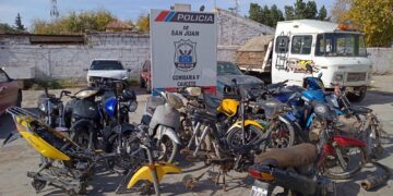 Caucete: secuestraron 11 motos y detuvieron a seis personas por picadas ilegales