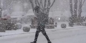 Alerta por frío extremo, viento de más de 90 km/h y fuertes nevadas