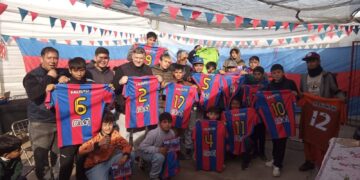 Rodolfo Jalife homenajeó a los campeones de Sexta División del Club Juvenil San Lorenzo