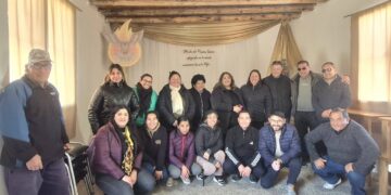 25 de Mayo: el municipio entregó mobiliario a la Capilla Virgen del Perpetuo Socorro