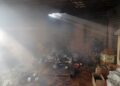 Dramático incendio en Caucete: las llamas consumieron un quincho