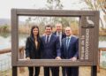 Orrego inauguró el sendero “Aguas de Vida”