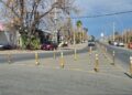 Un hombre terminó hospitalizado tras violento choque entre un auto y una moto en Caucete