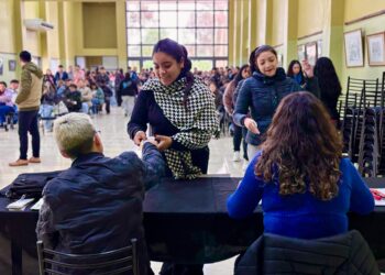 Se realizó el pago de las Becas Fotocopia en San Martín