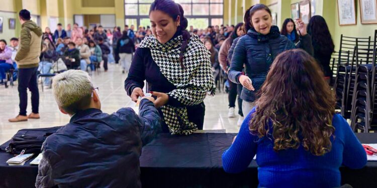 Se realizó el pago de las Becas Fotocopia en San Martín