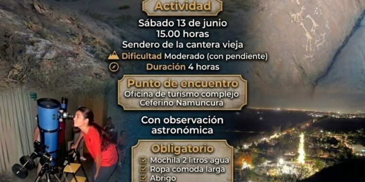 San Martín invita a celebrar el Día de San Juan con una propuesta de senderismo y astronomía