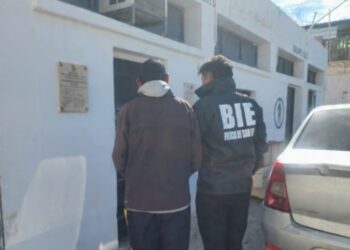 Capturaron en pleno centro de Caucete a un hombre con pedido de detención