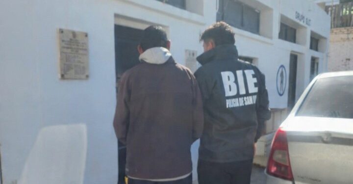 Capturaron en pleno centro de Caucete a un hombre con pedido de detención