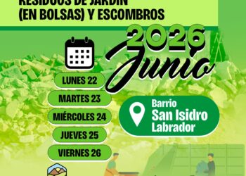 Operativo especial de recolección en el Barrio San Isidro Labrador