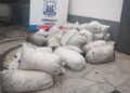 Allanaban por una balacera en Caucete y encontraron toneladas de pasas de dudosa procedencia