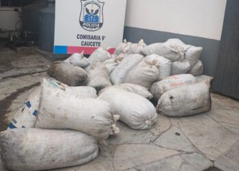 Allanaban por una balacera en Caucete y encontraron toneladas de pasas de dudosa procedencia