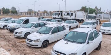 Subasta pública en Rawson: 19 movilidades municipales se rematarán el 3 de julio