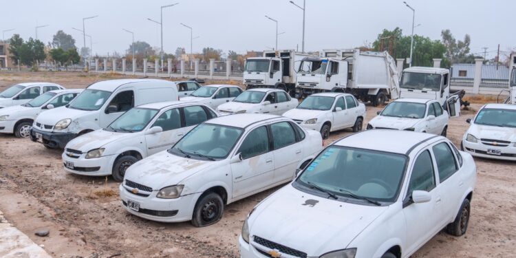 Subasta pública en Rawson: 19 movilidades municipales se rematarán el 3 de julio