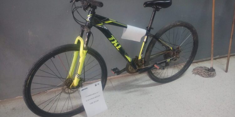 Detuvieron a un hombre en 9 de Julio y secuestraron una bicicleta