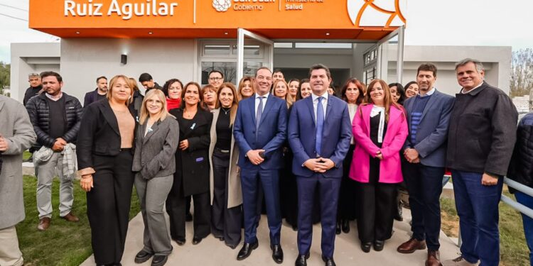Orrego inauguró la ampliación de un CAPS en Chimbas y duplicó la capacidad de atención