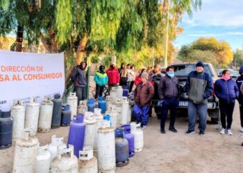 Zonda, Santa Lucía, Rivadavia, Caucete y Pocito reciben a Garrafa Hogar