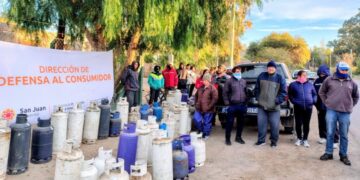 Zonda, Santa Lucía, Rivadavia, Caucete y Pocito reciben a Garrafa Hogar