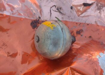Alarma en Caucete por el hallazgo de un presunto artefacto explosivo durante tareas de limpieza