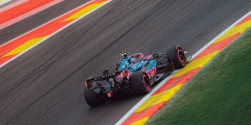 Colapinto cerró un positivo primer día de F1 en Spa, fue 7°