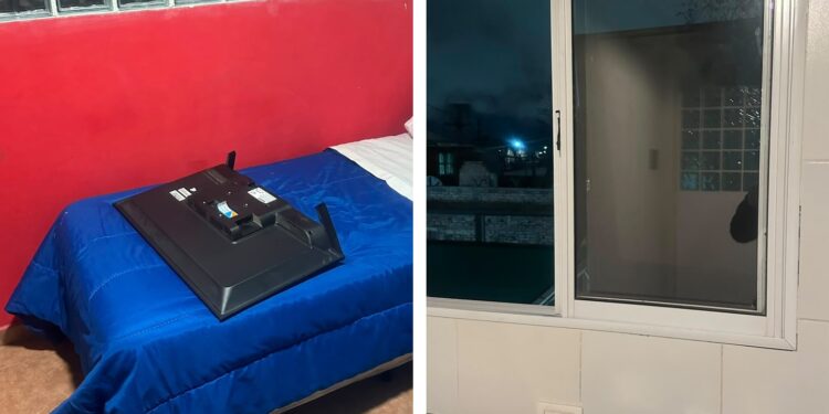 Joven de 22 años intentó robar dos televisores en un Apart Hotel