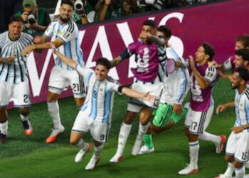 La Albiceleste superó a Suiza y se metió entre los cuatro mejores equipos del torneo