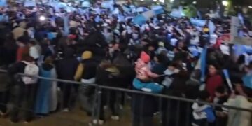 Operativo policial en San Juan tras el triunfo de Argentina: 18 aprehendidos y un herido leve