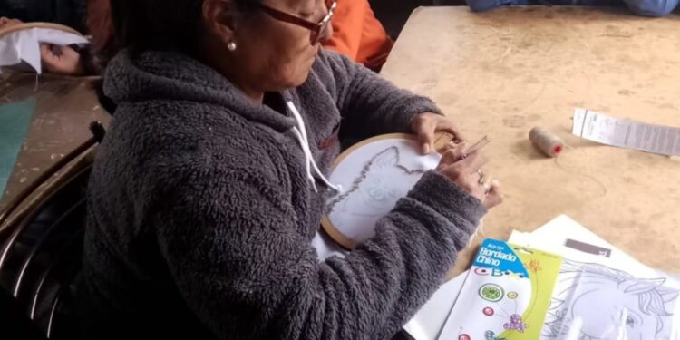 San Martín impulsa el Taller de Bordado Chino