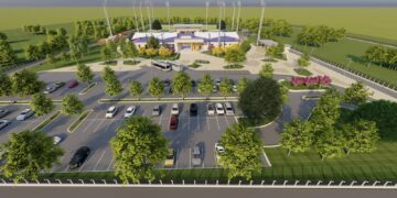 Orrego anunció la construcción del primer Estadio de Hockey sobre Césped