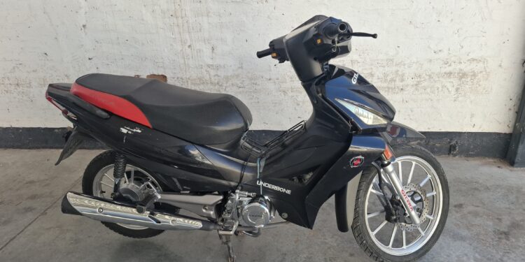 Recuperan una moto robada durante un operativo de seguridad