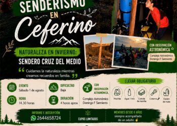 San Martín invita a disfrutar de una jornada de senderismo y observación astronómica