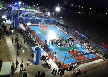 9 de Julio: La Majadita estrenó un moderno centro deportivo y una plaza totalmente renovada