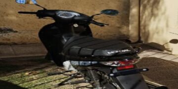 Detuvieron a un hombre con una moto robada
