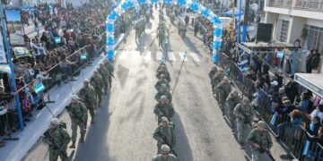 9 de Julio celebró a lo grande la Independencia con un multitudinario desfile cívico-militar